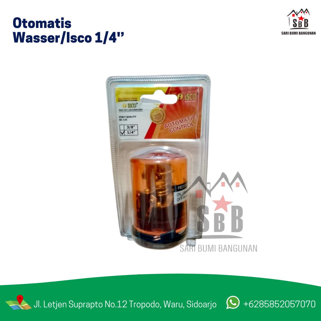 Otomatis Wasser / Isco 1/4